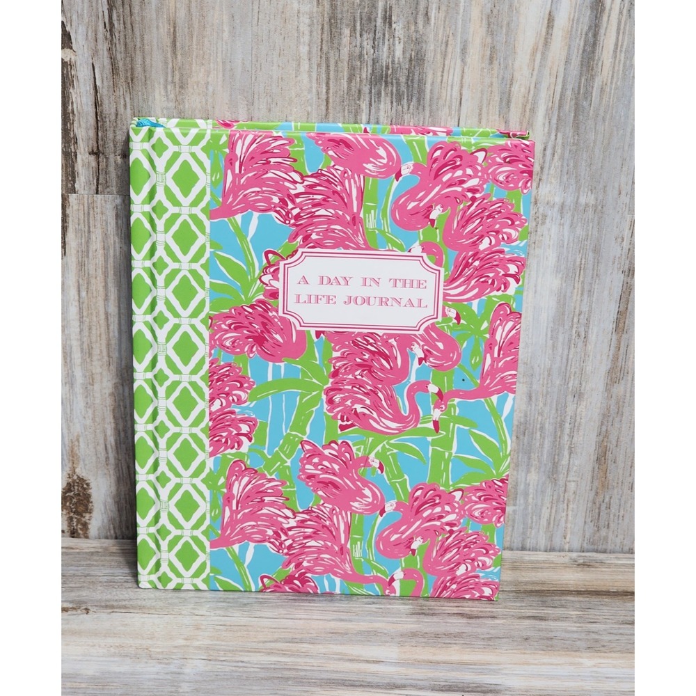Lilly Pulitzer A Day In The Life Journal Flamingo Cover And Pages NEW!